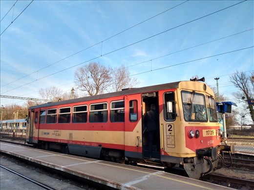 The local train soon dropped us off back in Keszthely.