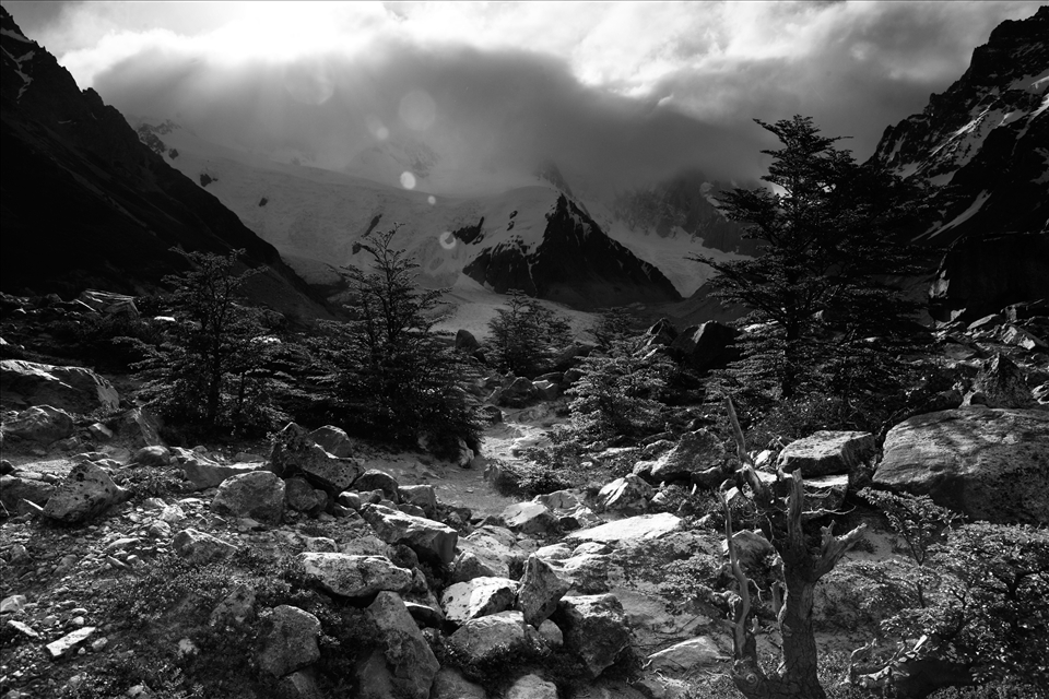 Strange landscapes in El Chalten, Chile
