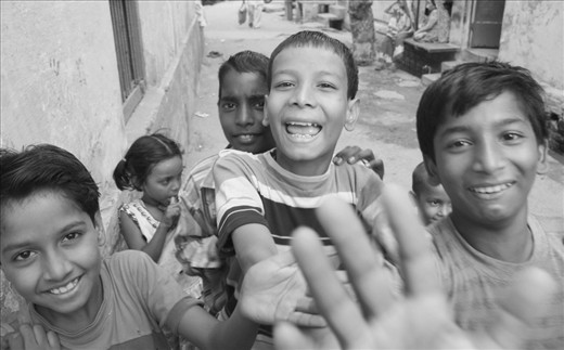Touch is important part of Indian tradition. The joining of hands symbolizes the idea that in the meeting of two persons, the Self actually meets Itself.