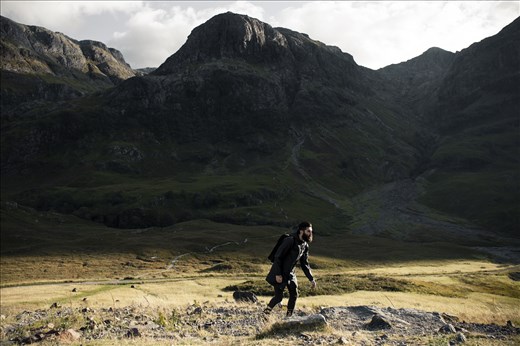 The Traveller takes in Glencoe, Scottish Highlands. 