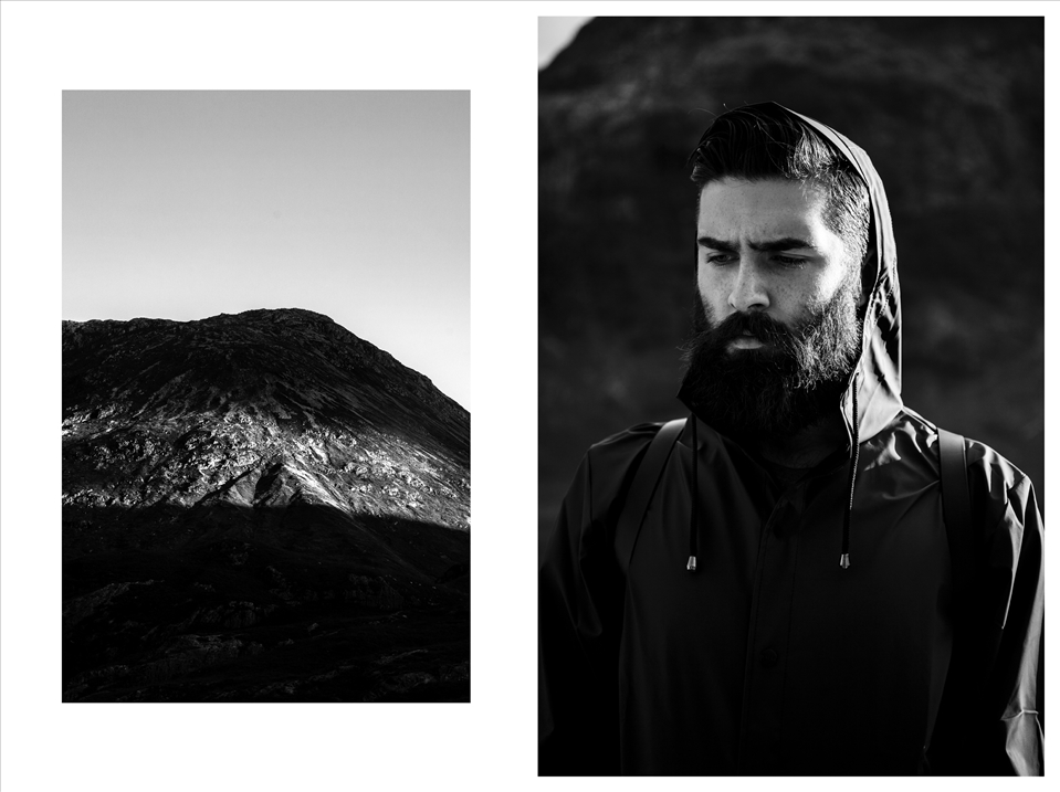 The Traveller contemplates his surroundings, His home