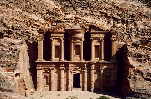 The Monastary, Petra, Jordan. (was never really a monastary, but the name stuck). It's correct name is 'El Deir'