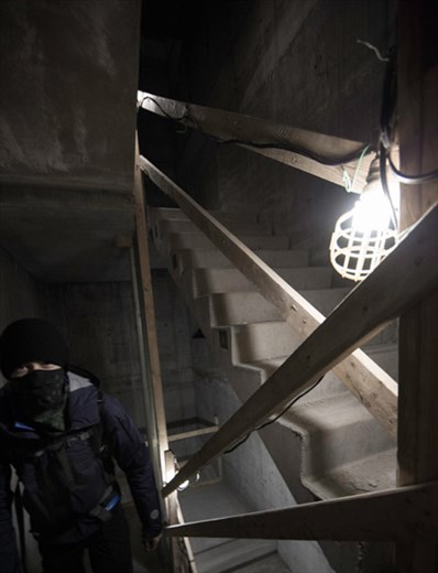 
Facemask’s on, belts and shoes synched tight. A look of excitement glistens in our eyes as the background noise of consequence shadows over us. This ones not for the faint of the heart, with high risk comes high reward as we attempt to scale to the top of Toronto. 
