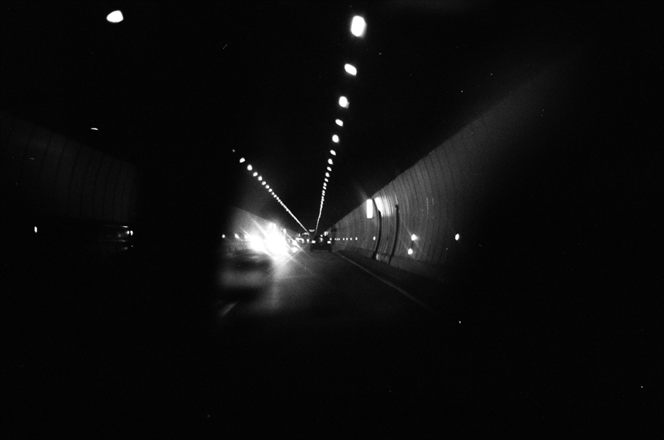 This is my favorite photo, which represents the contrast of black and white; again I tried to get the lens flare from the on coming traffic, which would represent the sun.