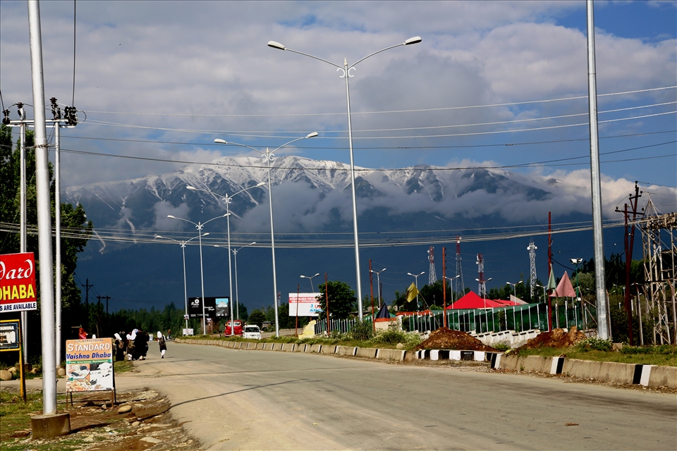 Approaching The Majestic Himalayas-- Kashmir