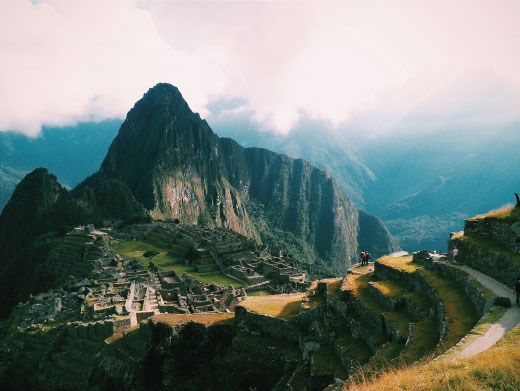 Machu Picchu at Dawn from the Sun Gate