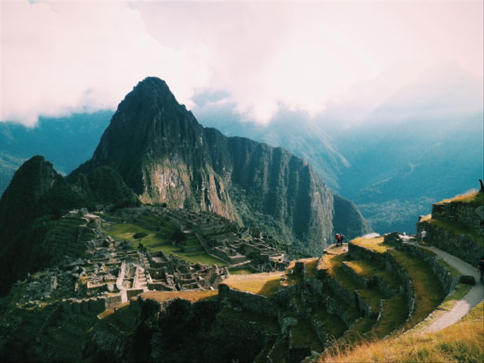 Machu Picchu at Dawn from the Sun Gate