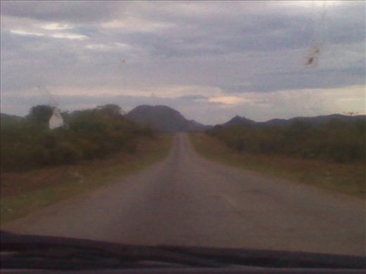On the road: the overcast sky on the day of arrival was deceptive. Everyday the temperatures ranged from 20 to 32 degrees Celsius. There was no rain for the duration of the visit.