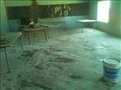 My Classroom: this is one of the classrooms - pre-refurbishment by the AE team. Most of the classrooms did not have furniture - just a table for the teacher and the students learn, write and read from the floor.: by suku, Views[305]