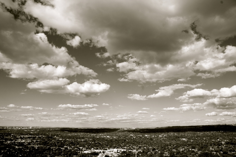 On holiday, my uncle took me all around Johannesburg, making me climb trough bushes just to get a good view wuch as this one.