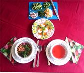 The clear broth next to the completed soup: by suntosirius, Views[379]