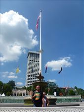 Merdeka Square...Now that's a big flag on a BIG flagpole: by supergg, Views[287]