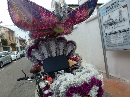 Tuk tuk Melaka style