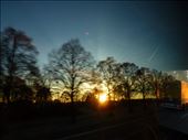 Sunrise along the highway from Munich to Salzburg: by supergg, Views[206]