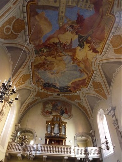Inside the Servite Church