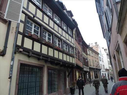 A quieter side street in Strasbourg