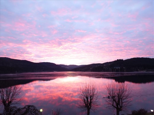 Lake Titisee at sunset...rich colours