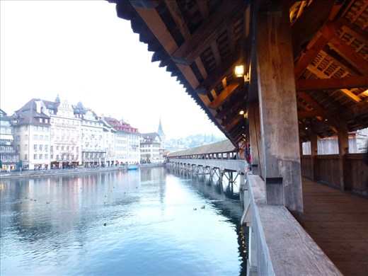 From the wooden bridge