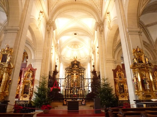 The high altar of St Leger's