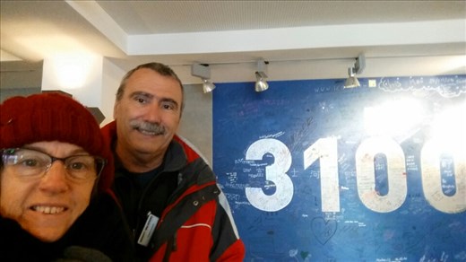 Made it to 3100 metres asl