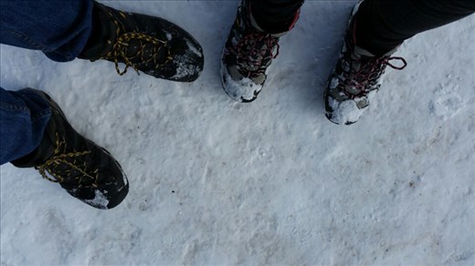 These boots were made for walking!! In the snow! Up a mountain!