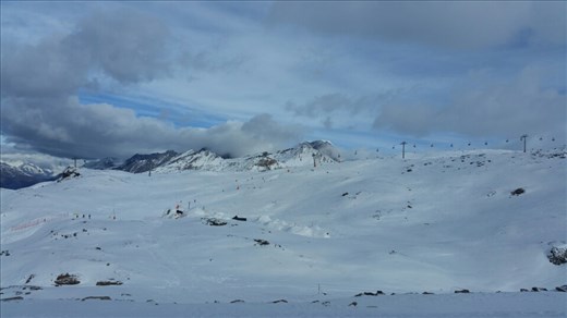 Skiing and chairlifts