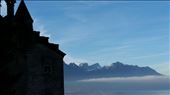 Misty Lake Geneva from Chateau de Chillon: by supergg, Views[294]