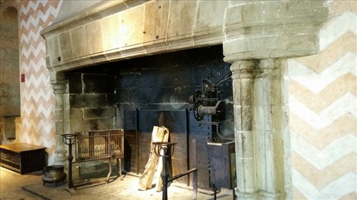 Part of the floo network...Huuuuggge fireplace