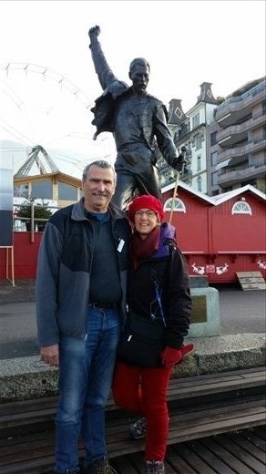 Our pic with Freddie