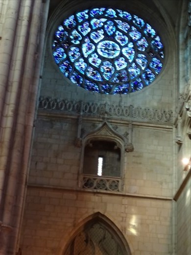 Spectacular stained glass windows