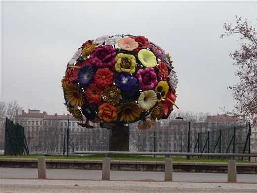 BIG bunch of flowers, Lyon