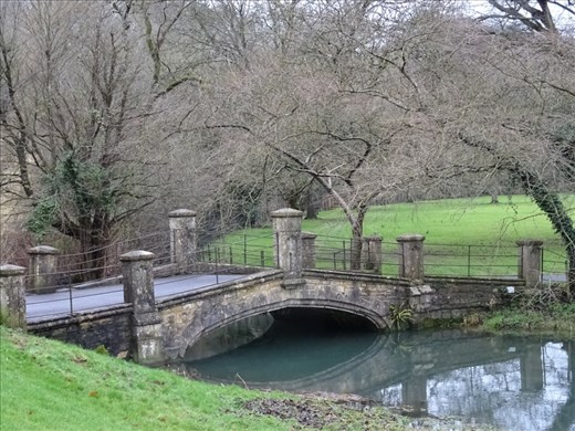 This cute little bridge in Castle Combe was used in the original Dr Dolittle movie.