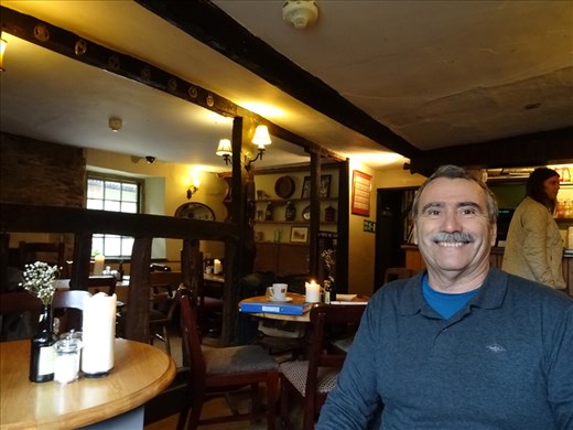 Lunch at the George, Lacock