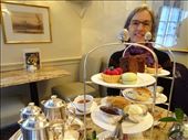 Afternoon tea in Betty's. Although we didn't have to queue for very long it was still worth the wait. Delicious: by supergg, Views[204]