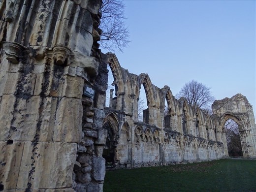 Ruins of a former Roman Catholic cathedral, destroyed during the reformation