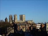 York Minster, taken from the old city wall: by supergg, Views[242]