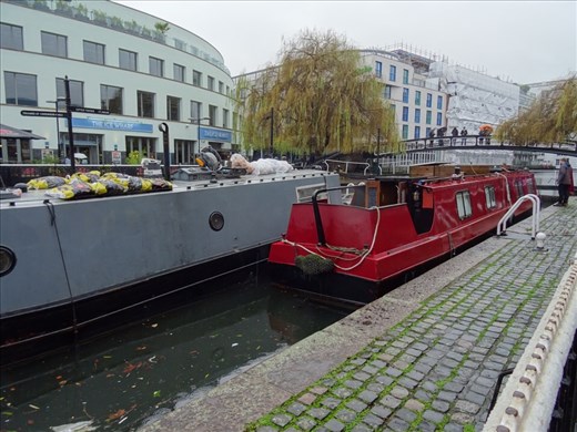 The water's up and they're ready to leave