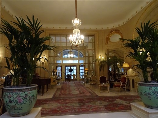 Lavish surroundings for tea