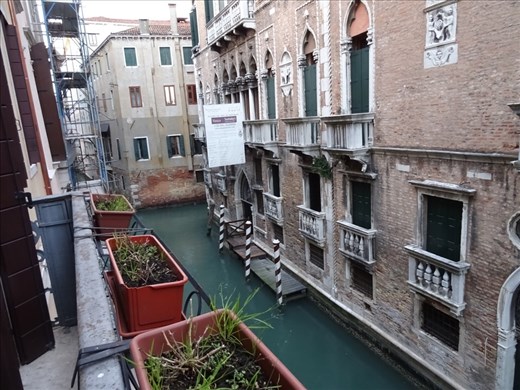 From the balcony of our hotel room