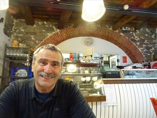 Local dinner - just down the hill - half way