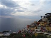 Sun going down over Riomaggiore: by supergg, Views[208]