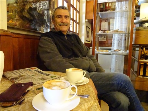 Aaahhh...cappuccino.