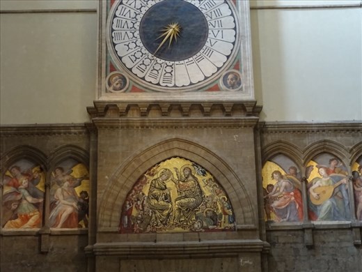 Inside the Duomo...rear wall