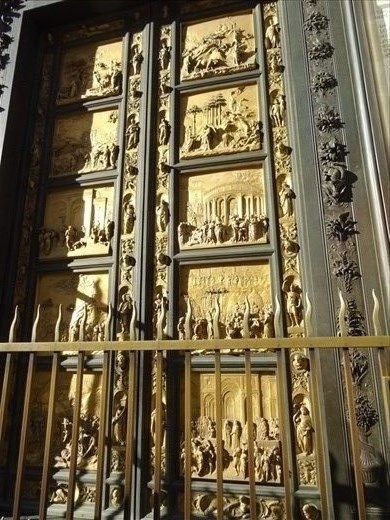 Door of the Baptistery (not the real one)