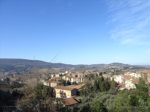 View from San Gimignano