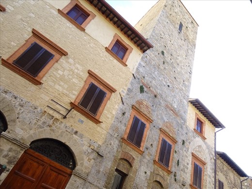 A tower home in San Gimignano