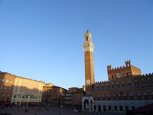 Bell tower in Siena