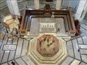 Baptismal font, Pisa Baptistery, from above: by supergg, Views[287]