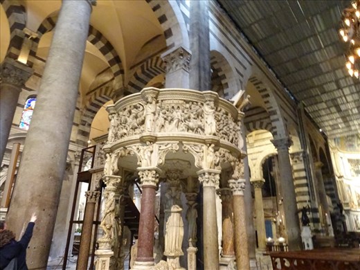 Carved from a single piece of marble