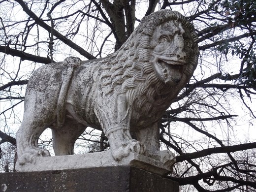 Another ancient lion. Doesn't look very fierce